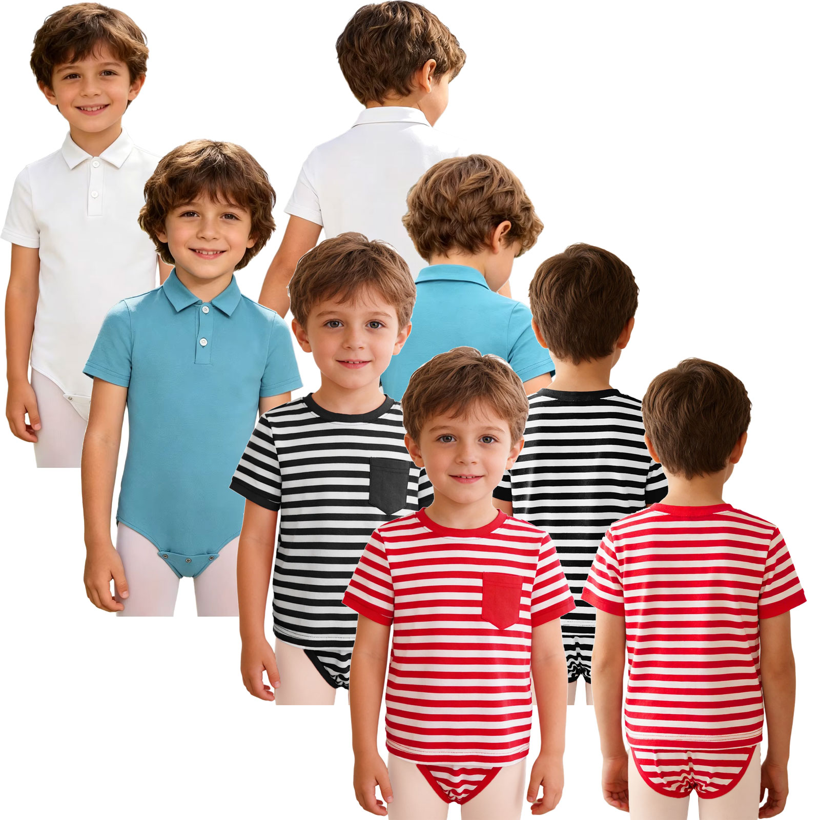 Summer Clothing Boys - Детский адаптивный комбинезон для детей с
