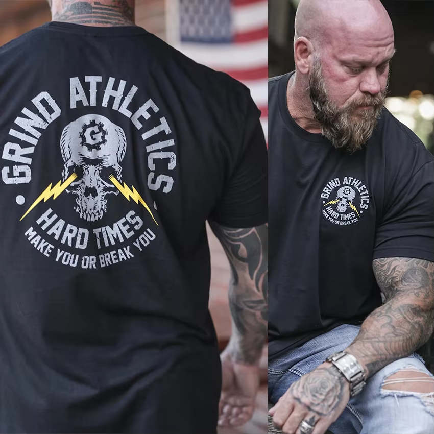 Summer Clothing Essentials Men - Футболка Y2k Gym для мужчин, оверсайз,