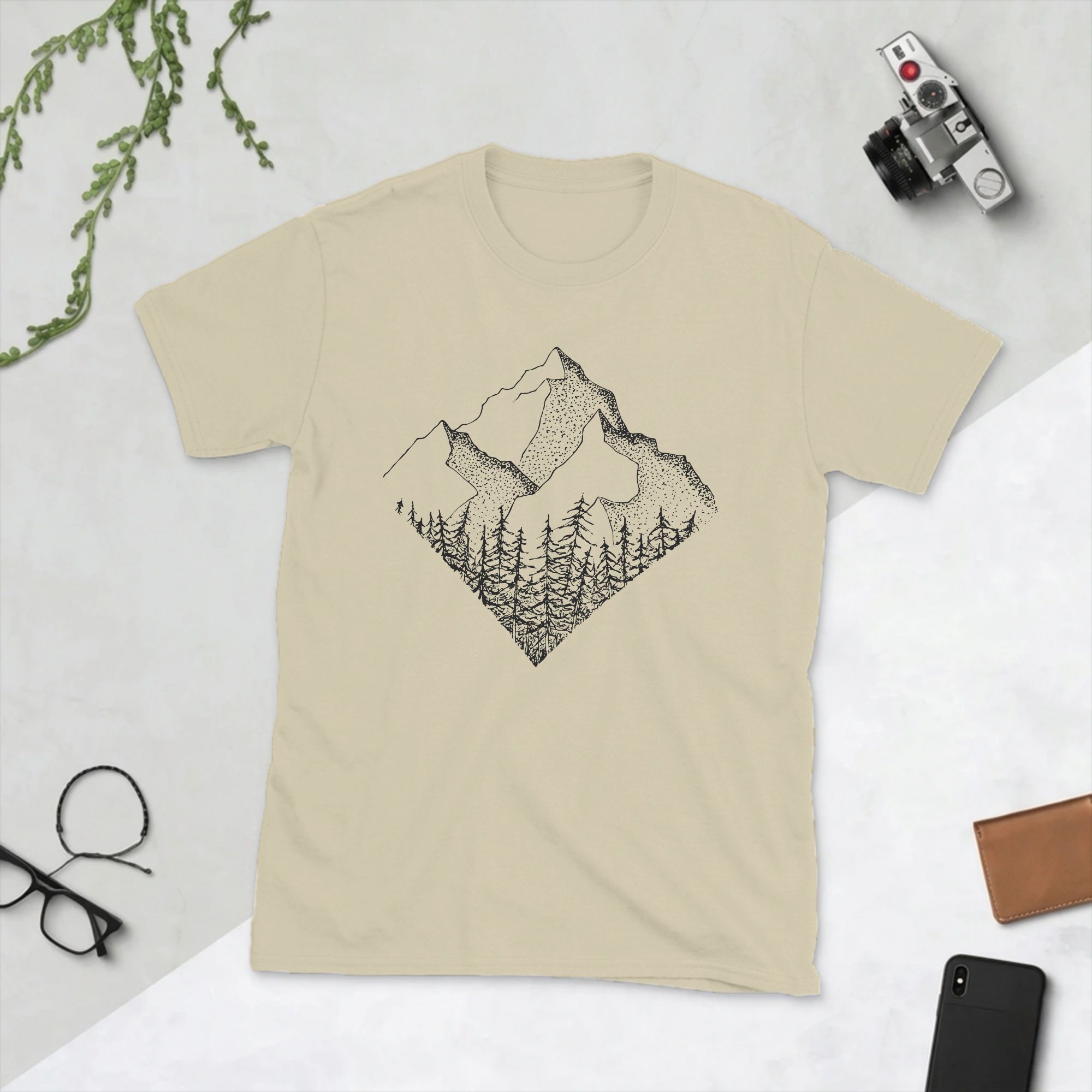 Summer Clothing Range - Мужская футболка Diamond Range из чистого