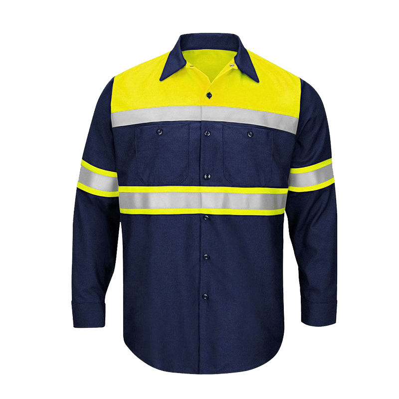 Summer Hi Vis Clothing - _ 100% хлопковая Светоотражающая рабочая одежда