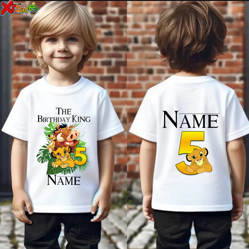 Summer Clothing Name - Рубашки для мальчиков на день рождения,