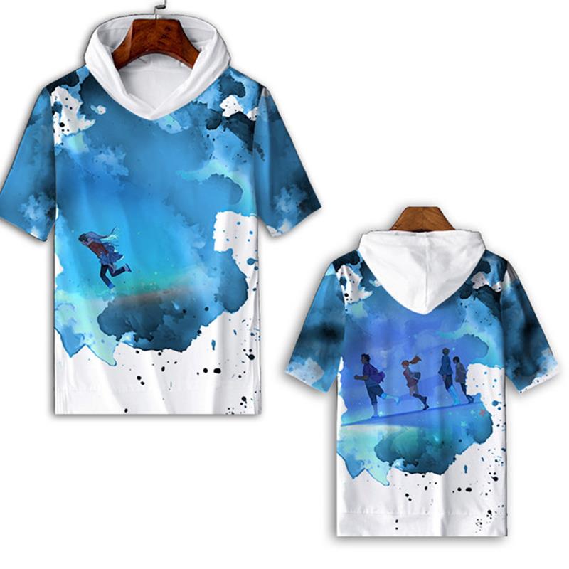Summer Clothing Name - Новая мужская летняя повседневная хлопковая футболка