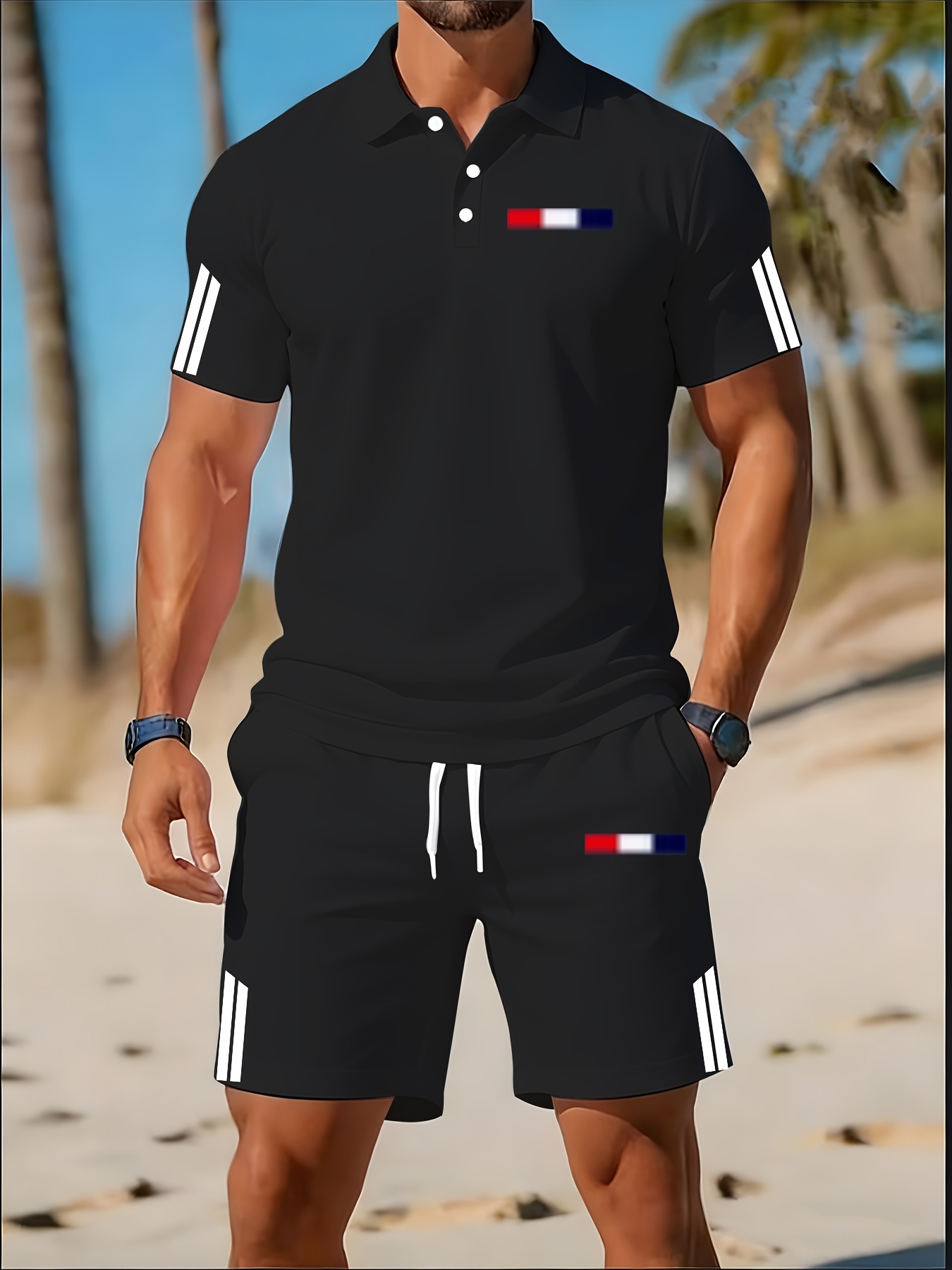 Летний мужской комплект поло 2 – обзор и цена Summer Clothing Design