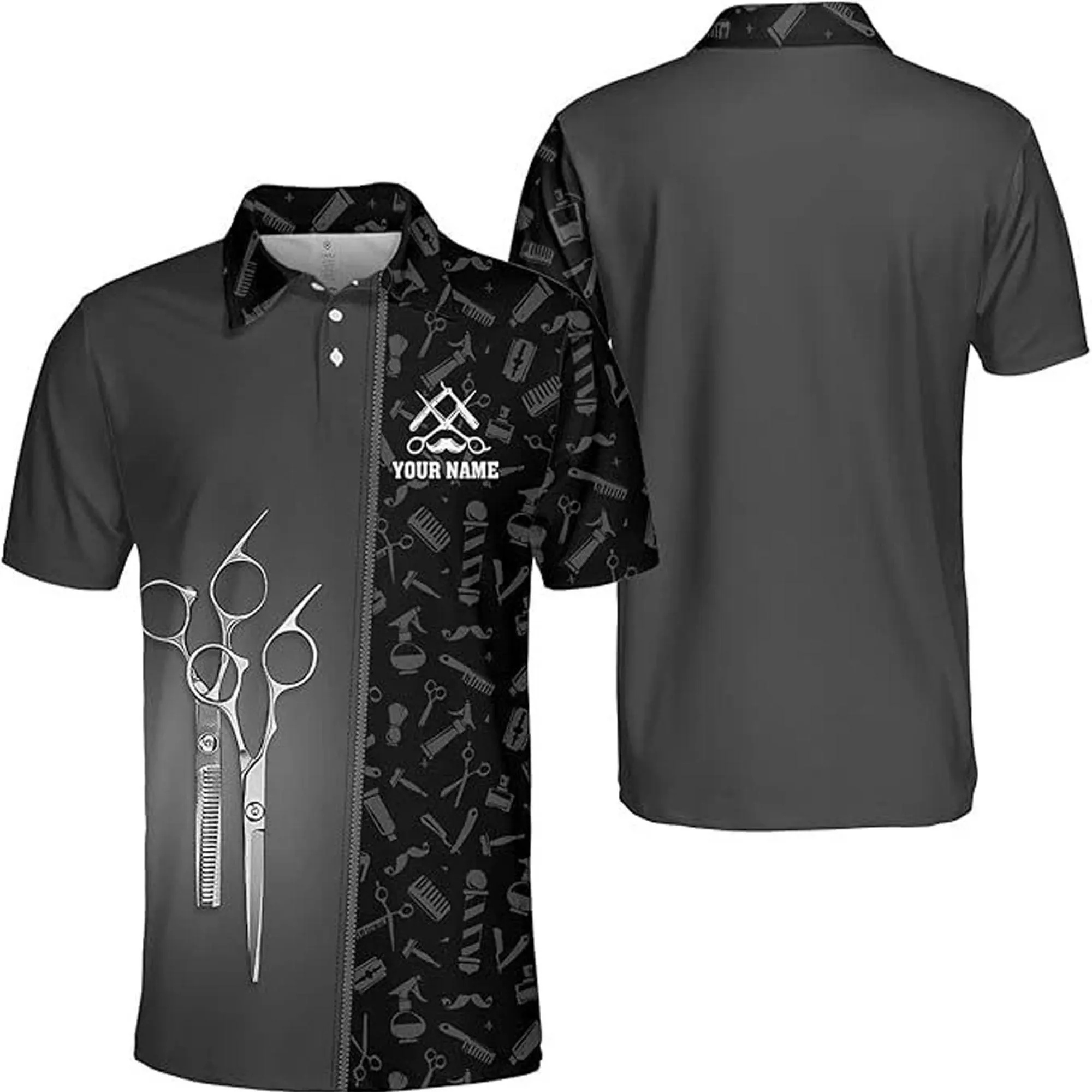 2025 Парикмахерские рубашки по – обзор и цена Summer Clothing Name