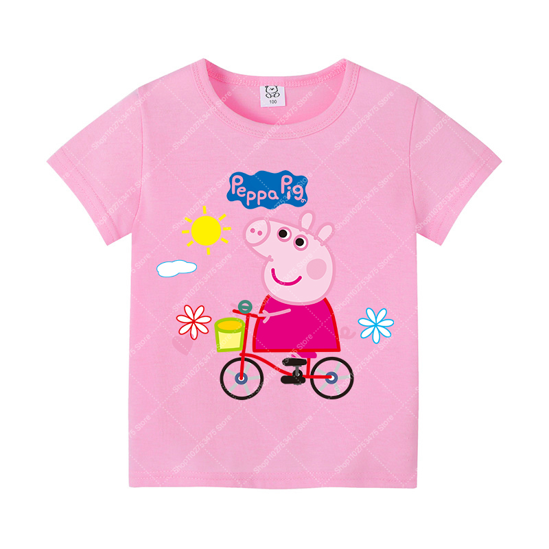 Детская хлопковая футболка для – обзор и цена Summer Clothing Girls