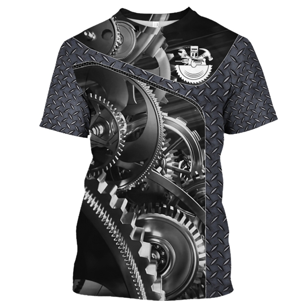 Винтажная футболка с 3D принто – обзор и цена Summer Clothing Name