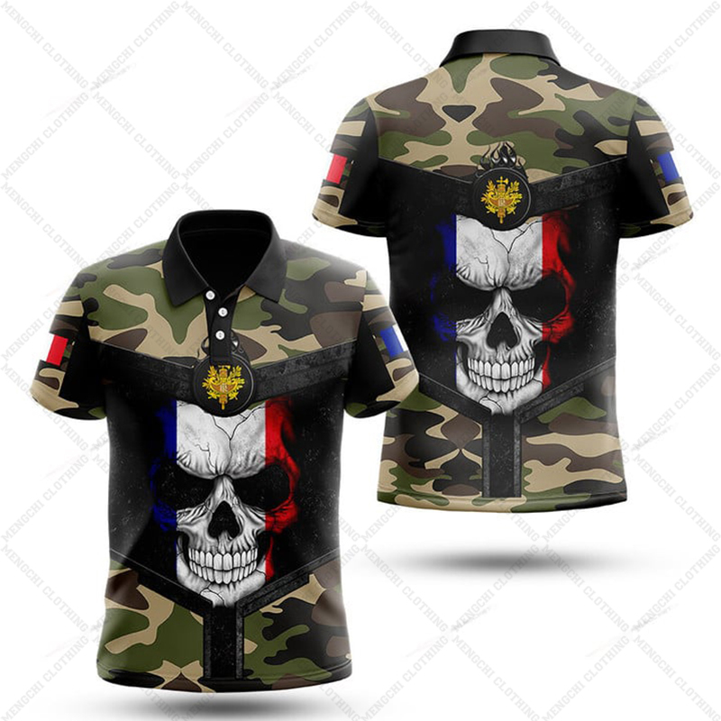 Поло-футболка с флагом Франции – обзор и цена Summer Clothing Name