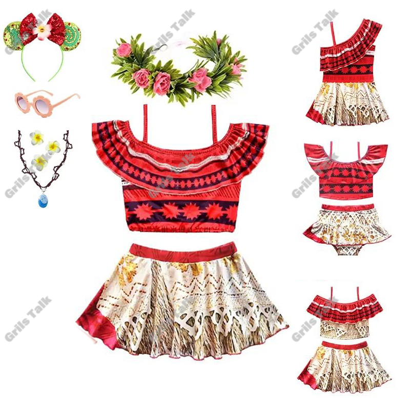 Летняя фея принцесса Моана, ку – обзор и цена Summer Clothing Girls