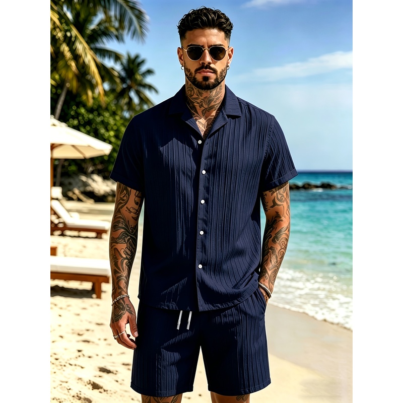 Мужской летний повседневный ко – обзор и цена Summer Clothing Sets