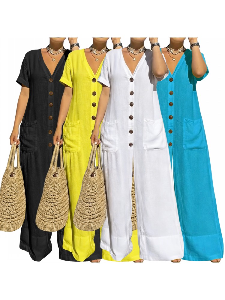 Женский комбинезон больших раз – обзор и цена Summer Clothing Model