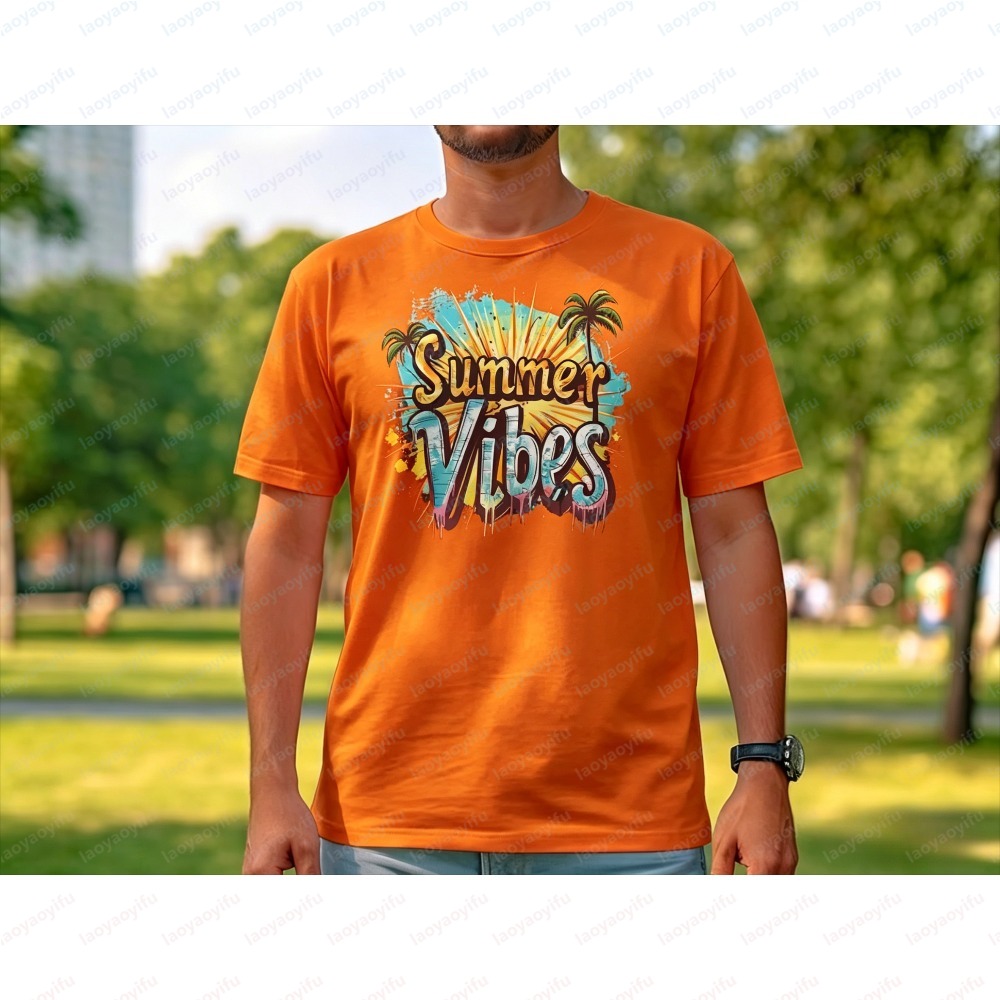 Футболка унисекс Summer Vibes  – обзор и цена Summer Vibes Clothing Men