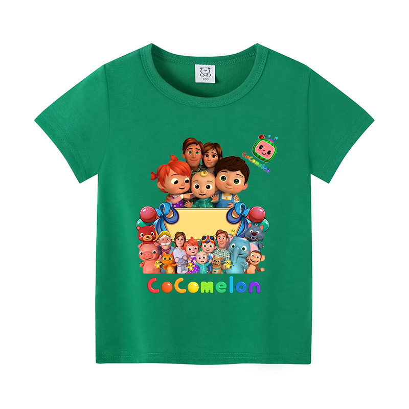 Детские футболки Cocomelons, х – обзор и цена Summer Clothing Boys