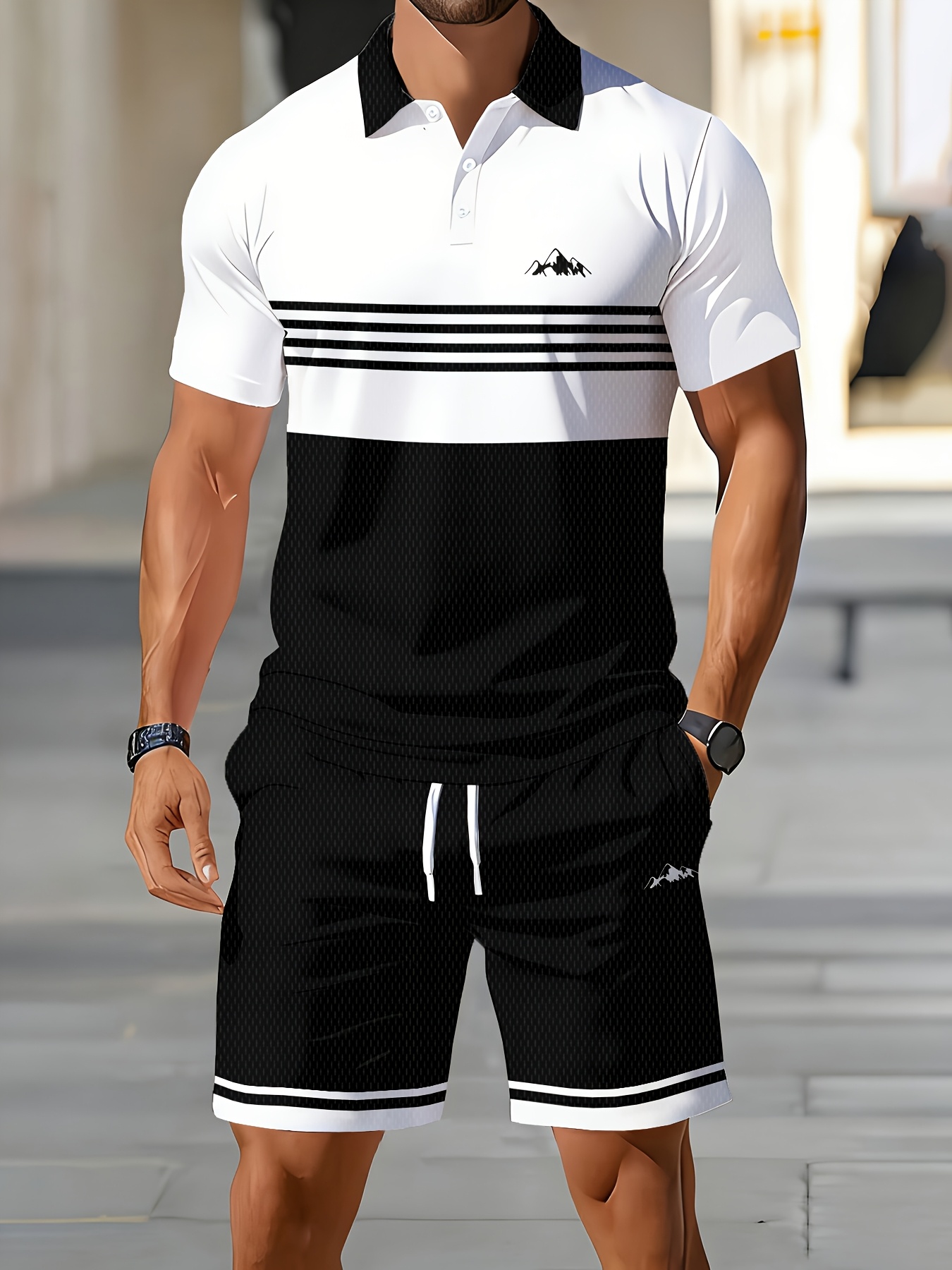 Летний мужской комплект поло 2 – обзор и цена Summer Clothing Design